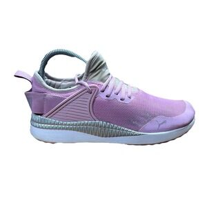 Puma Women's Size 5 Soft Foam Sneakers Lavender Pink Shoes Lace Up Comfortable‎